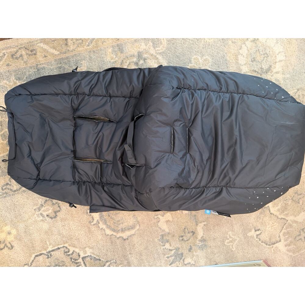 Bugaboo Thermometer Performance Footmuff Heritage Black NEW $250 - Picture 4 of 16